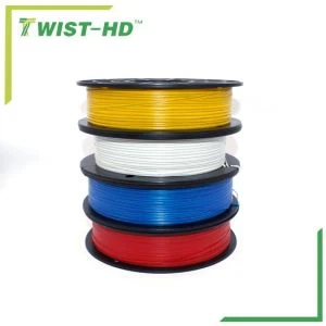 Plastik Berwarna Twist Tie Spool