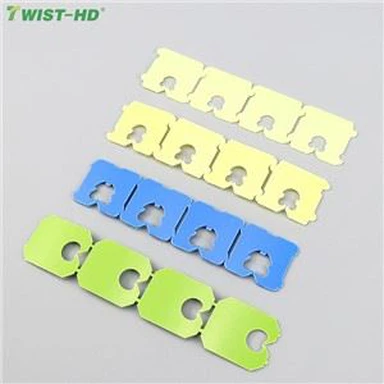 Klip Roti Warna / Ukuran yang Dapat Dipilih Biodegradable